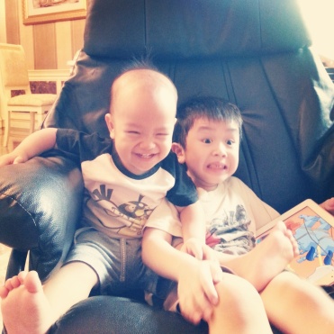Get well soon my two boys!